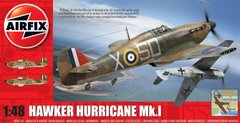 1/48 Hawker Hurricane Mk.I британский истребитель (Airfix 05127) сборная масштабная модель