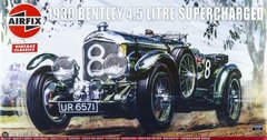 1/12 Автомобиль Bentley 4.5 Litre Supercharged 1930 года, серия Vintage Classics (Airfix A20440V), сборная модель