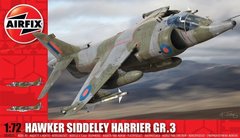1/72 Hawker Siddeley Harrier GR.3 британский самолет СВВП (Airfix 04055) сборная масштабная модель