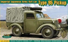 1/72 Японський армійський пікап Type 95 (ACE 72299), збірна модель
