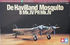 1/72 De Havilland Mosquito B Mk.IV/PR Mk.IV британский многоцелевой самолет (Tamiya 60753), сборная модель