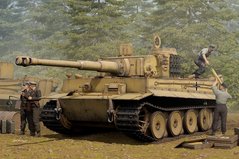 1/16 Танк Pz.Kpfw.VI Tiger I ранних модификаций (Hobbyboss 82607), сборная модель
