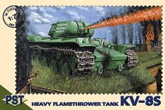КВ-8С советский огнеметный танк 1:72