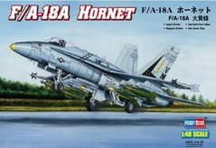 1/48 F/A-18A Hornet американський літак (HobbyBoss 80320), збірна модель