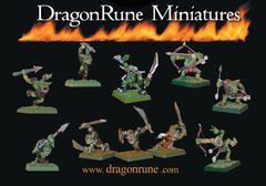 DragonRune Miniatures - Goblin Foot Unit - DRGNRN-DR-444