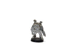 Апотекарий космодесанта, миниатюра Warhammer 40k (Games Workshop), собранная металлическая неокрашенная