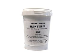 Железный наполнитель для гіпса, шпаклевки, цемента и прочего, 1 кг (Diorama Debris Iron Filler)