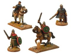 Темные века (Dark Ages) - Personalities El Cid and Alvar Minaya (2 cav, 2 foot) - Crusader Miniatures NS-CM-DAE010