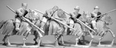 Gripping Beast Miniatures - Knights/Sergeants Lance Couched (4) - GRB-LCC06