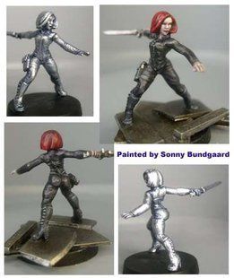 HassleFree Miniatures - Kat, adventuress - HF-HFA004