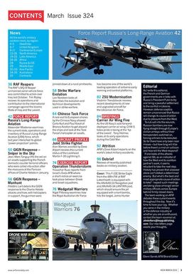 AirForces Monthly Magazine -March 2015- 28 Pages of News! Briefings -1970's USS Midway