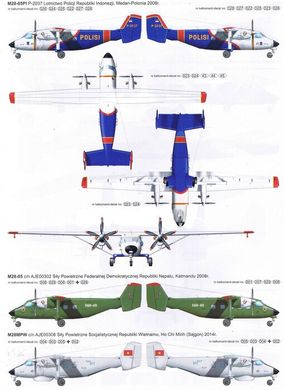 1/72 M-28 (Антонов Ан-28) легкий транспортный самолет (AeroPlast 90041)