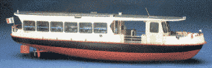 Mantua Model 730 Венецианская моторная лодка (Motobattello veneziano) 1:28