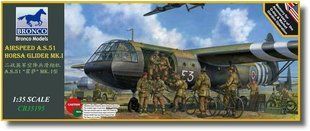 1/35 Airspeed A.S.51 Horsa Glider Mk.I британський десантний планер (Bronco Models CB35195), збірна модель