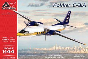 1/144 Fokker C-31A легкий військово-транспортний літак (A&A Models 44106), збірна модель