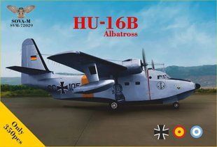 1/72 Grumman HU-16B Albatross літак-амфібія ВМФ Німеччини/Іспанії/Аргентини (Sova-M 72029), збірна модель