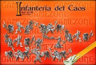 Хаос (Chaos) - Хаос (Chaos) - Chaos Infantry BOX - GameZone Miniatures GMZN-01-90 - GameZone Miniatures GMZN-01-90