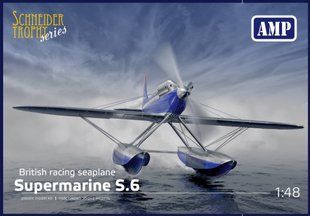 1/48&nbsp;Supermarine S.6 британський&nbsp;спортивний гідролітак, серія&nbsp;Schneider Trophy Series (AMP 48025), збірна модель
