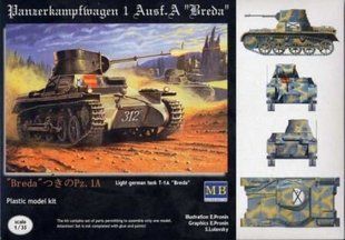 1/35 PZ.Kpfw.I ausf.A Breda (Master Box 3503)