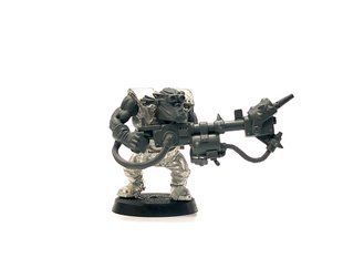 Ork with Burna, миниатюра Warhammer 40000, металлическая с пластиковыми деталями (Games Workshop)