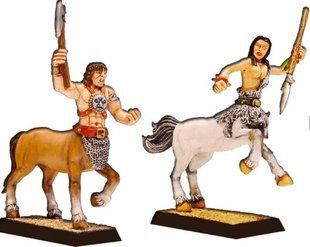 Fenryll Miniatures - Centaurs (male and female) - FNRL-FM43