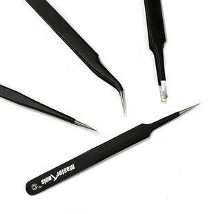 Набор пинцетов, 4 штуки (Master Tools 09957) Tweezers Set, 4 pcs