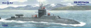1/350&nbsp;Американський підводний човен SSN-683 Parche, пізня версія&nbsp;(MikroMir 350-39), збірна модель