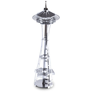 Space Needle, сборная металлическая модель Metal Earth 3D MMS014
