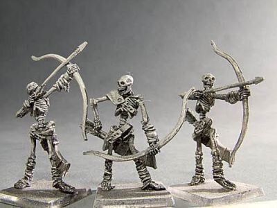 Королевские гвардейцы Тумули (Royal Tumuli guardians) - Tumuli Guardian Bowmen - GameZone Miniatures GMZN-19-33
