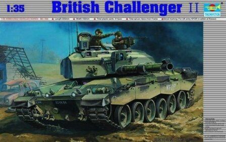 1/35 Chellenger II англійський танк (Trumpeter 00308), збірна модель