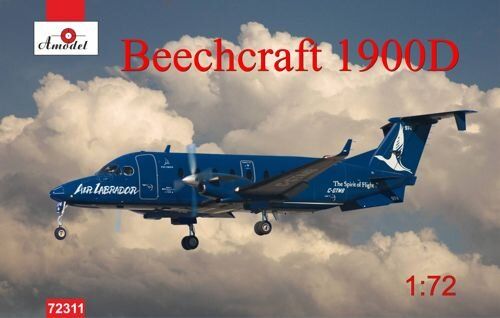 1/72 Beechcraft 1900D "Air Labrador" пассажирский самолет (Amodel 72311) сборная пластиковая модель