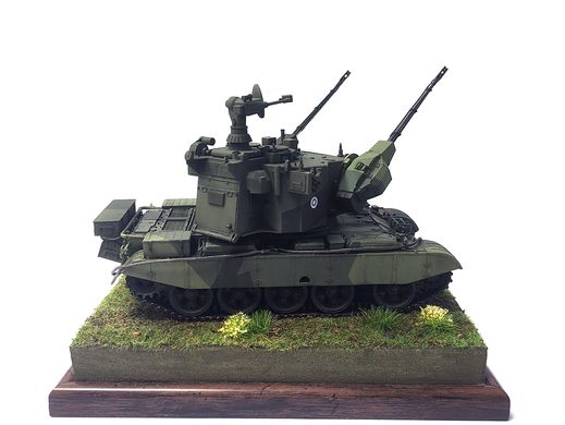 1/35 Фінська ЗСУ ItPsv 90 Marksman SPAAG на підставці, готова модель авторської роботи