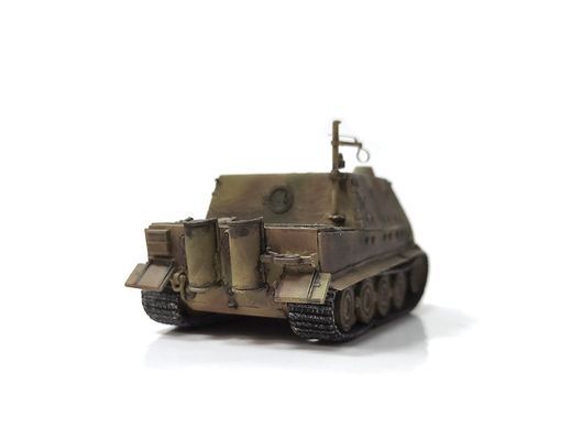1/72 САУ Sturmtiger германское тяжелое самоходное штурмовое орудие, готовая модель (авторская работа)