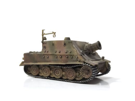 1/72 САУ Sturmtiger германское тяжелое самоходное штурмовое орудие, готовая модель (авторская работа)