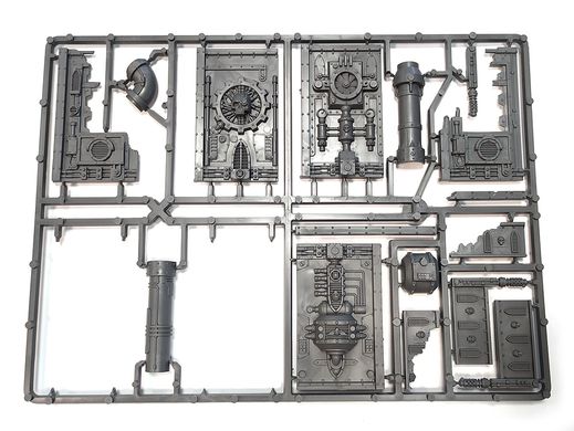 Imperial Sector, будівлі для Warhammer 40k, розпочато складання, некомплект (Games Workshop), збірні пластикові