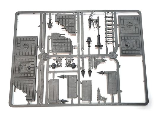 Imperial Sector, здания для Warhammer 40k, начата сборка, некомплект (Games Workshop), сборные пластиковые