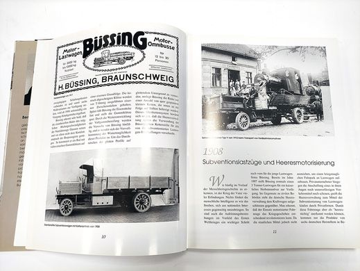 Книга "Das Lastwagen-Album: Bussing" Bernd Regenberg (німецькою мовою)