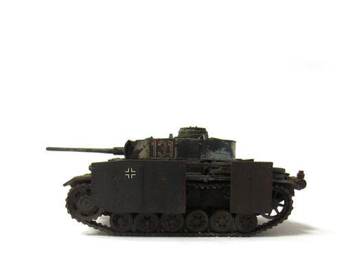 1/72 Германский танк Pz.Kpfw.III Ausf.M #131 (авторская работа), готовая модель