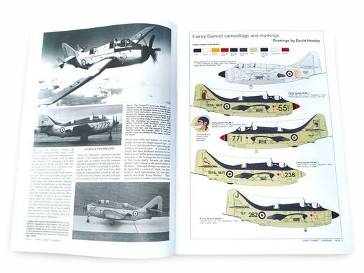 Монографія "Fairey Gannet. Warpaint Series 23" by Steve Hazell (англійською мовою)