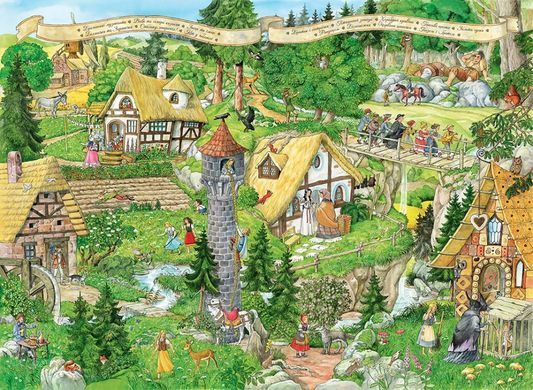 Книга "Віммельбух Країна казок" Анна Зюсс