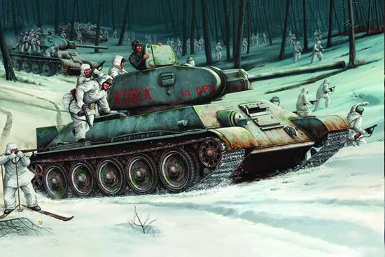 1/16 Танк Т-34/76 зразка 1942 року (Trumpeter 00905), збірна модель