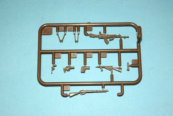 1/35 Британські десантники Другої світової, 5 фігур (Bronco Models CB35130), збірні пластикові