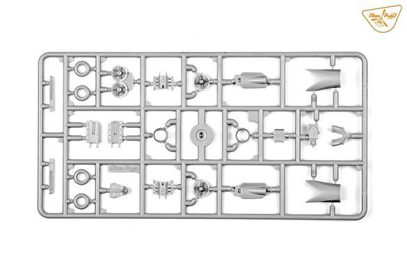 1/72 Истребитель МиГ-19ПМ, серия Advanced Kit с фототравлением (Clear Prop Models CP72057), сборная модель