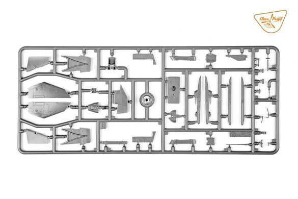 1/72 Истребитель МіГ-23МЛД Военно-воздушных Сил Украины, серия Expert Kit (Clear Prop CP72042), сборная модель