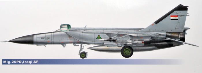 1/48 Микоян-Гуревич МиГ-25ПД/ПДС (Kitty Hawk 80119) сборная модель