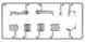 1/35 Німецькі механіки, 4 фігури та аксесуари (Miniart 35358), збірні пластикові