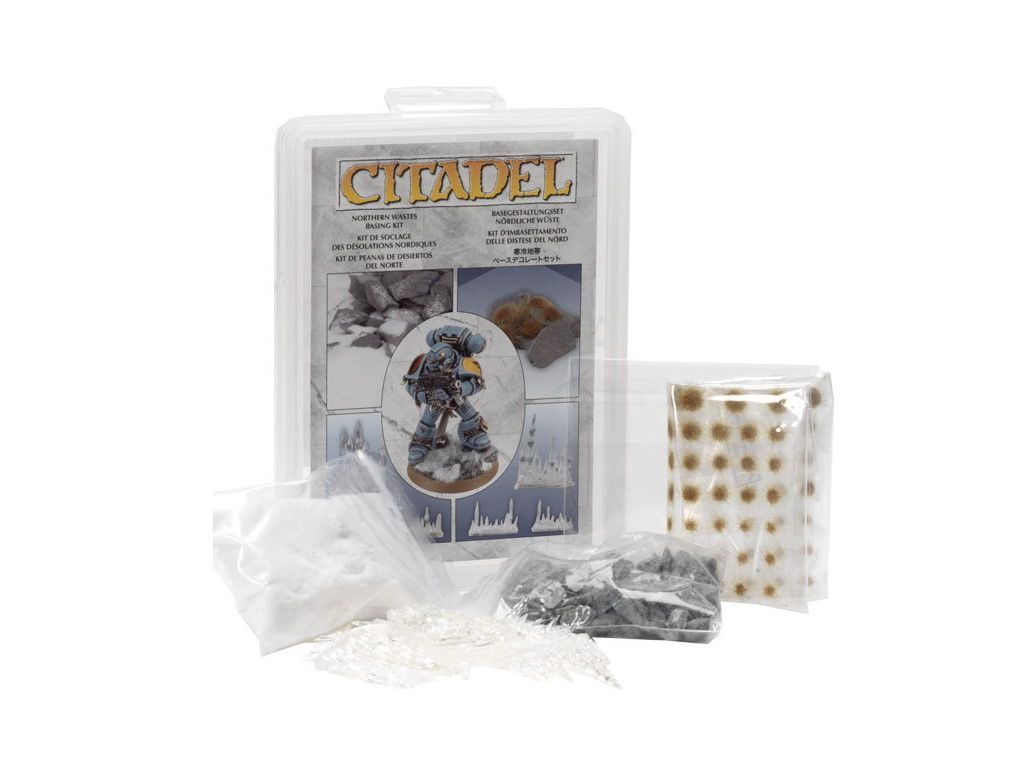 Набор аксессуаров для подставок Citadel Northern Wastes Basing Kit
