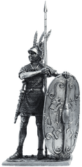 54 мм Римский легионер 3 век до н.э., оловянная миниатюра (EK Castings A161)