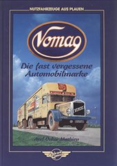 Книга "Vomag: die fast vergessene Automobilmarke" Axel Oskar Mathieu (на немецком языке)