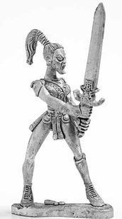 Mirliton Miniatures - Миниатюра 25-28 mm Fantasy - Amazon Half Giantesse - MRLT-AM014